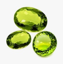 Peridot lose, eigener Schliff